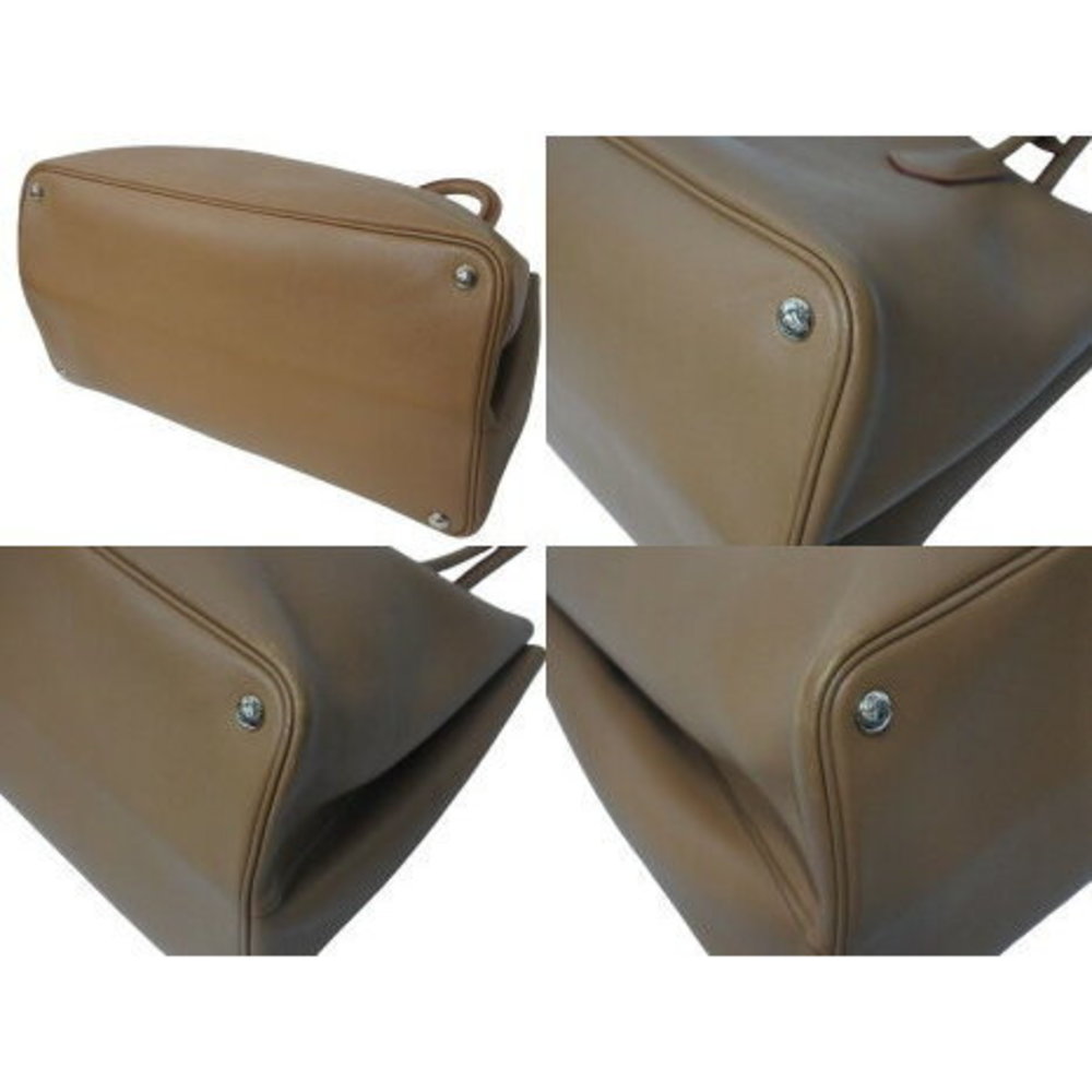 Prada Bag Two Brown Calfskin Triangular Leather R… - image 8